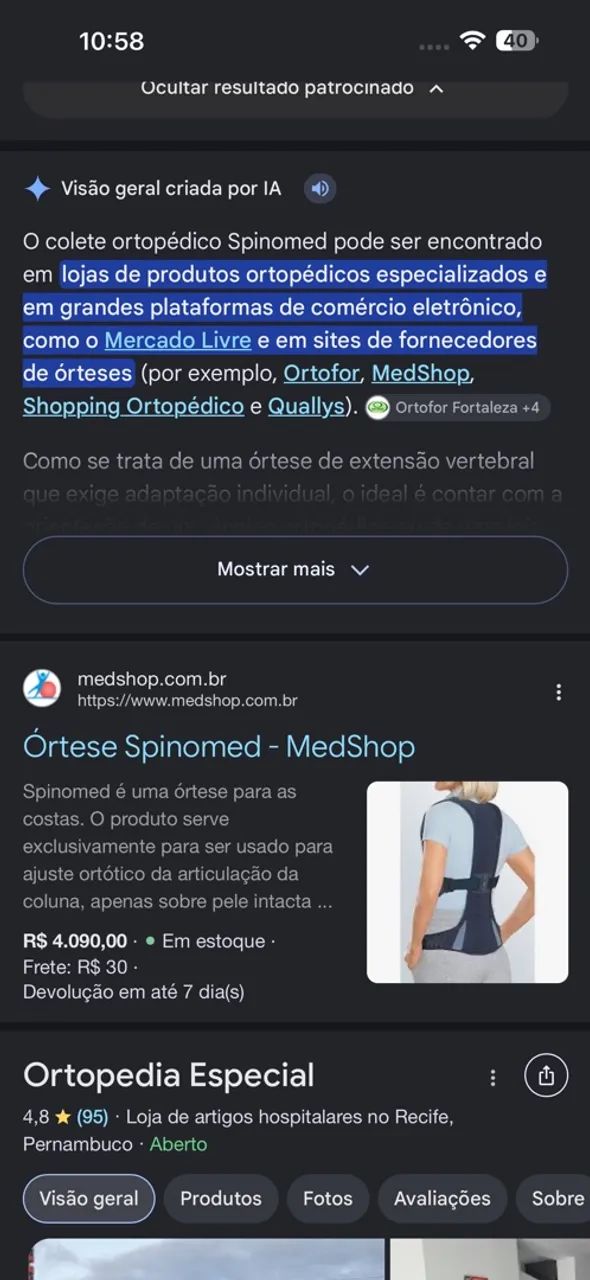 Spinomed colete pra osteoporose etc - Foto 4
