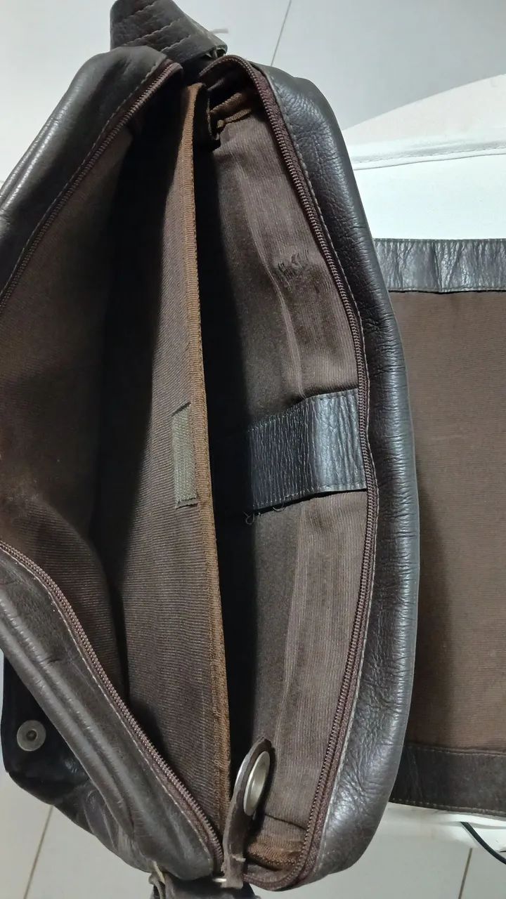 Bolsa masculina de ombro - Foto 3