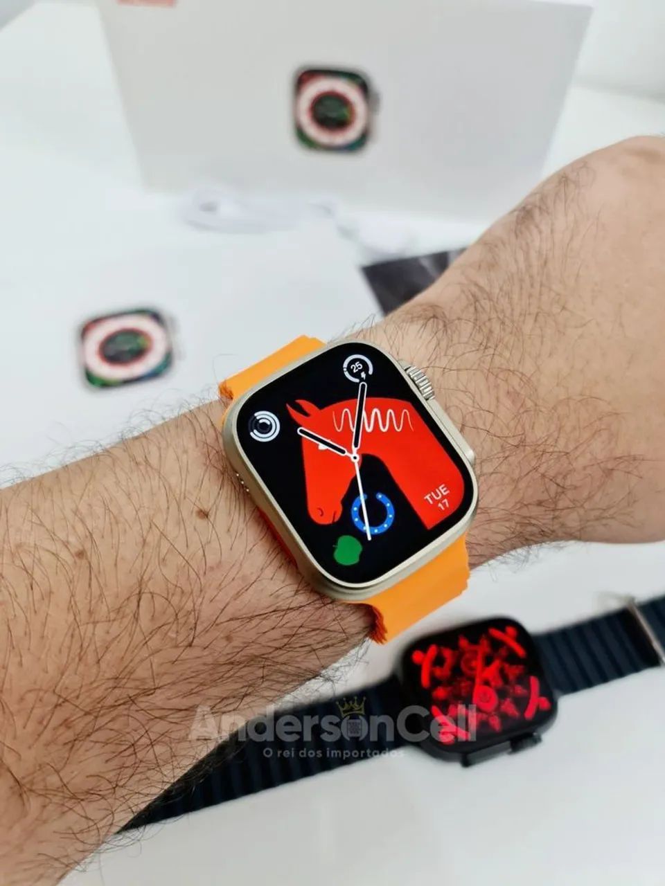 Smartwatch Microwear W68 Ultra Plus (Original e Lacrado) - Foto 2