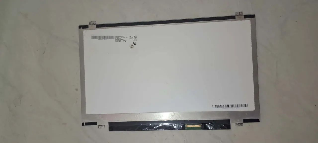 Tela led slim 14 polegadas 40 pinos seminova DISPENSO CURIOSOS  - Foto 5