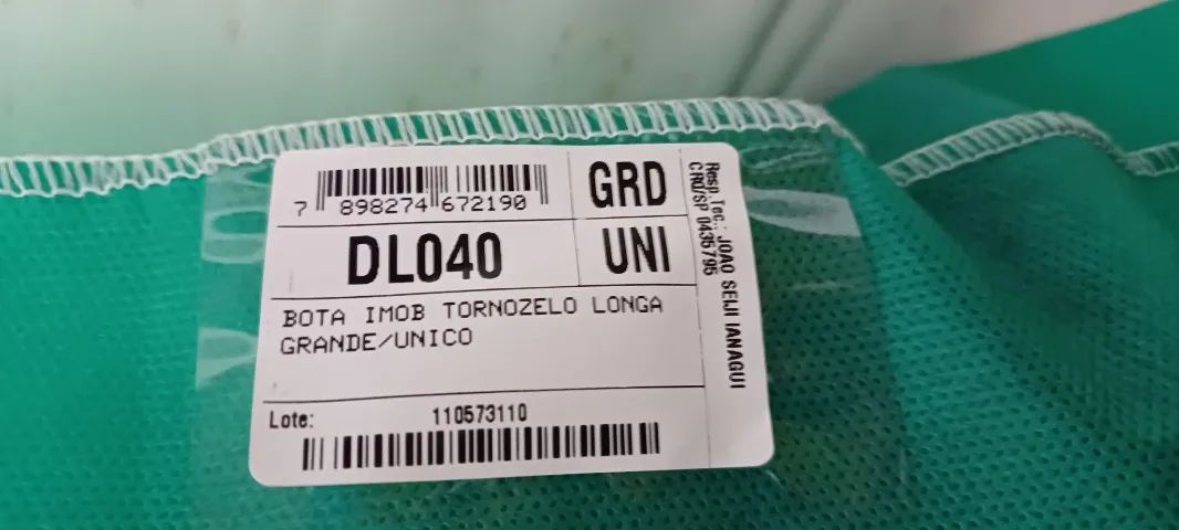 Bota Ortopédica Imobilizadora Tech Foot Dilepé G Longa - Foto 3