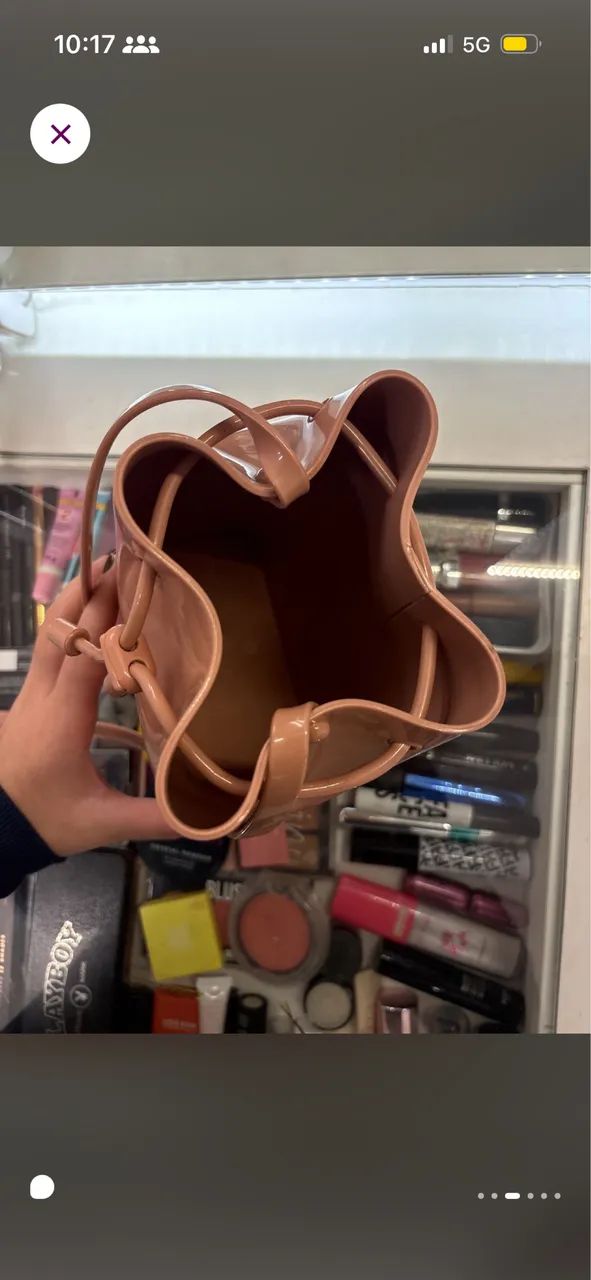 Bolsa Melissa Nude/Rose - Foto 3