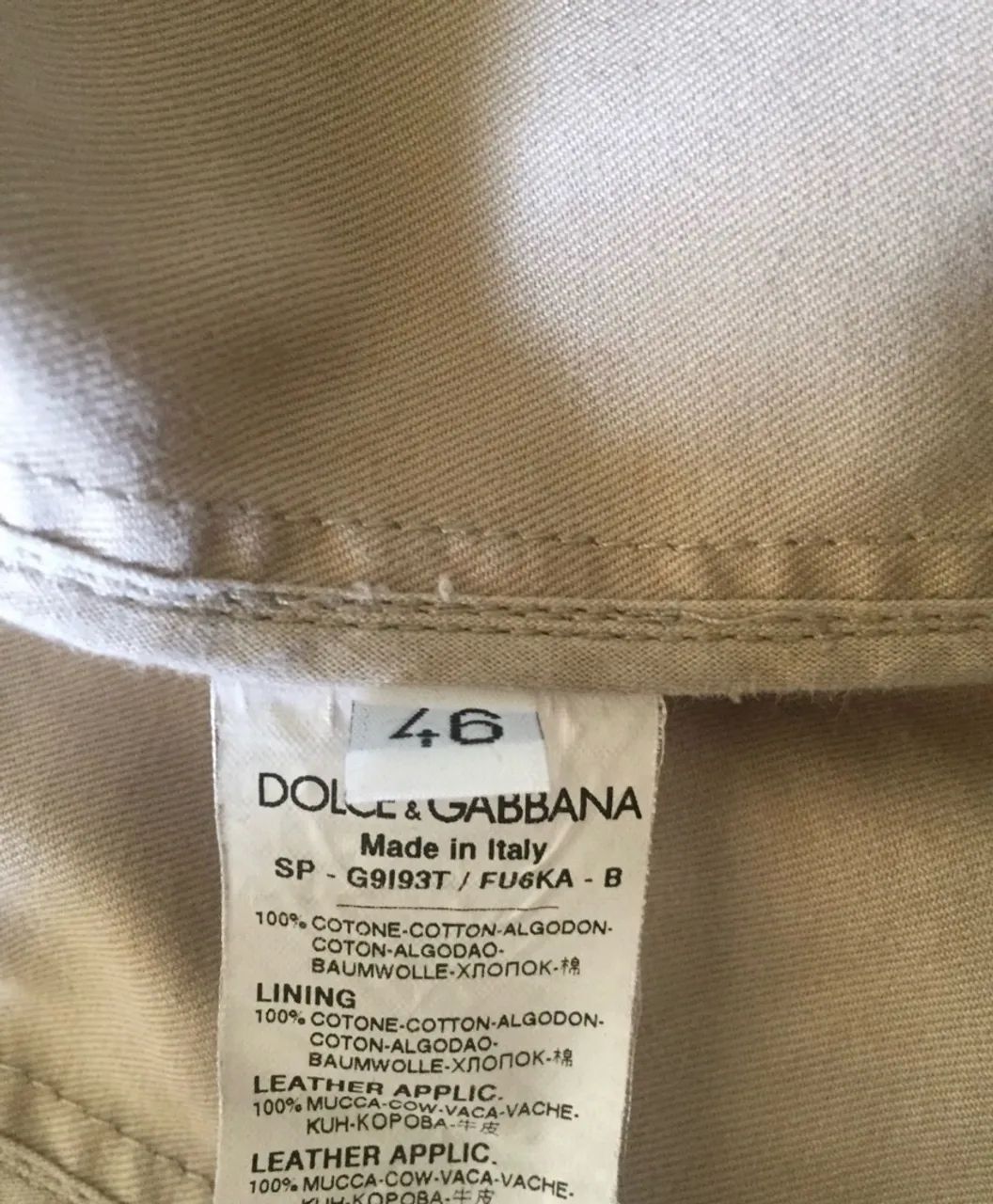 Jaqueta Dolce&Gabbana Original - Foto 4