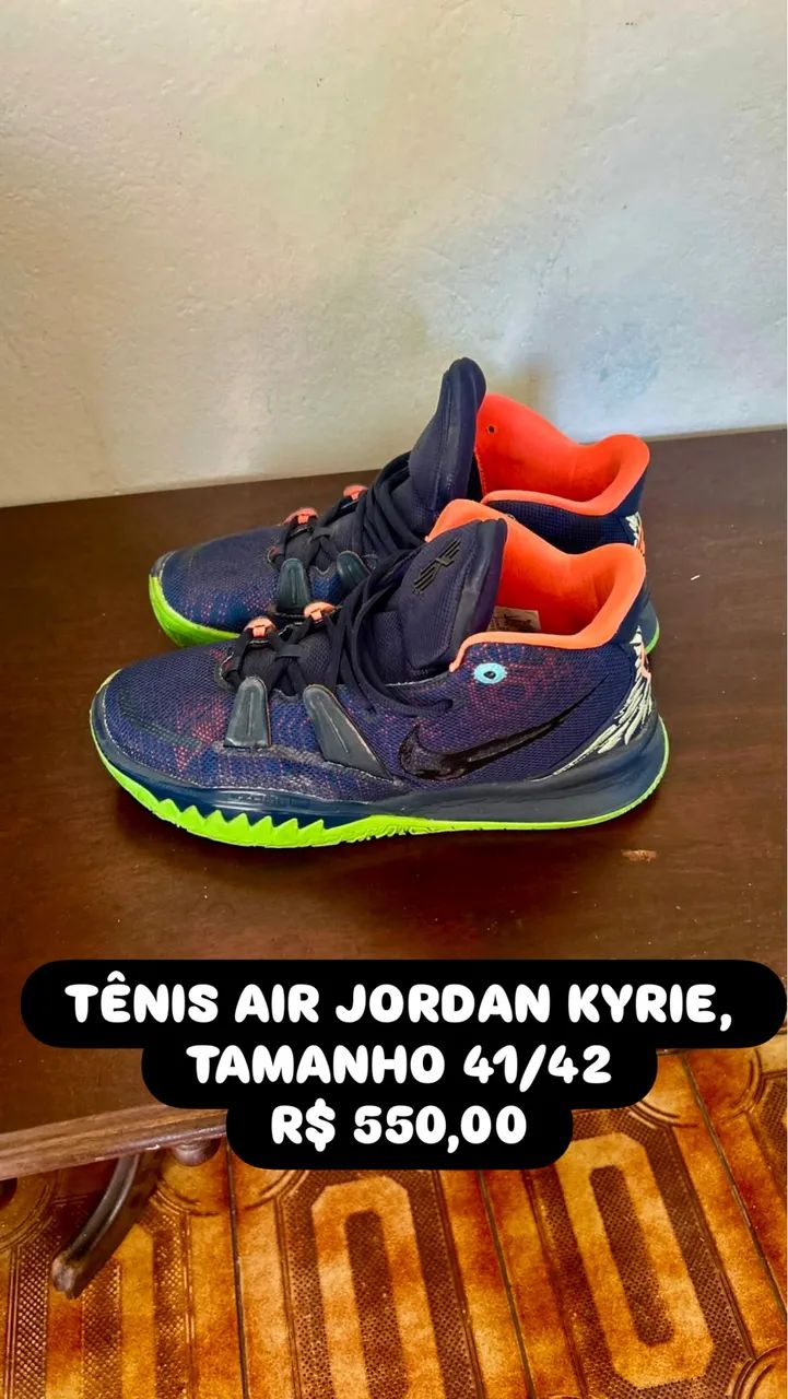 TÊNIS SNEAKER NIKE AIR JORDAN KYRIE, TAMANHO 41/42