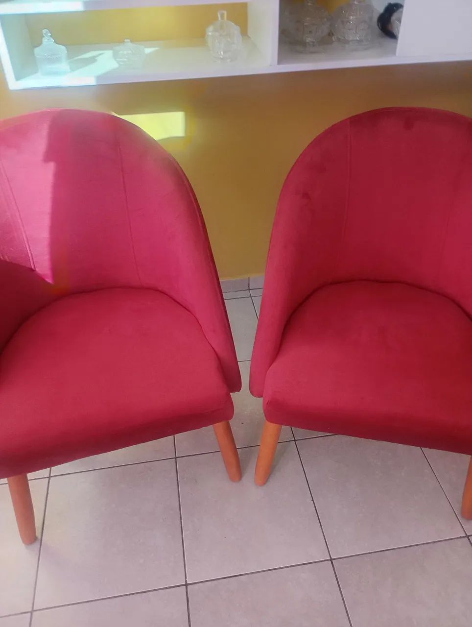 2 poltronas novas reforçada