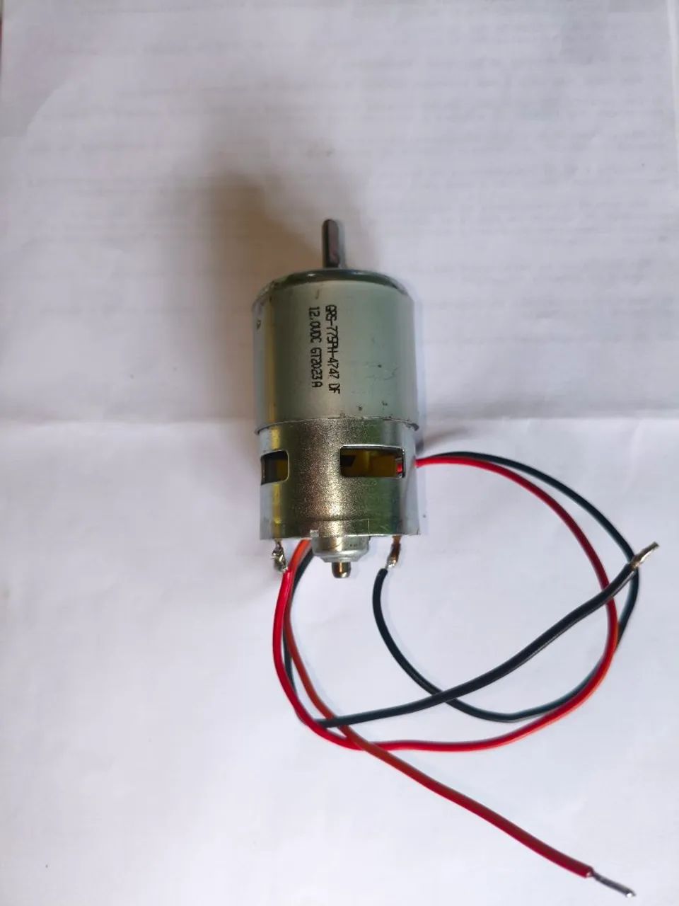 Motor DC 12 Volts 40 Watts 