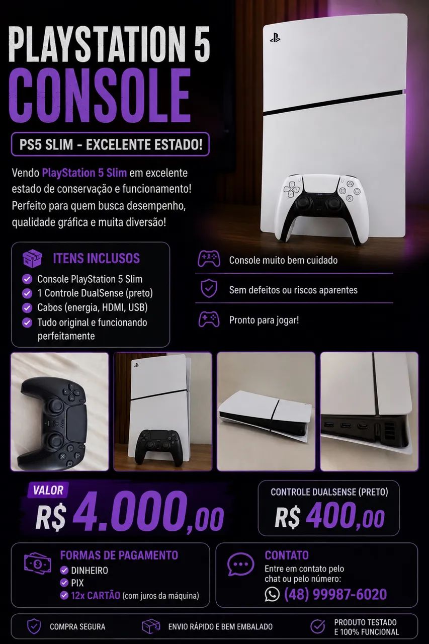 Ps5 novo