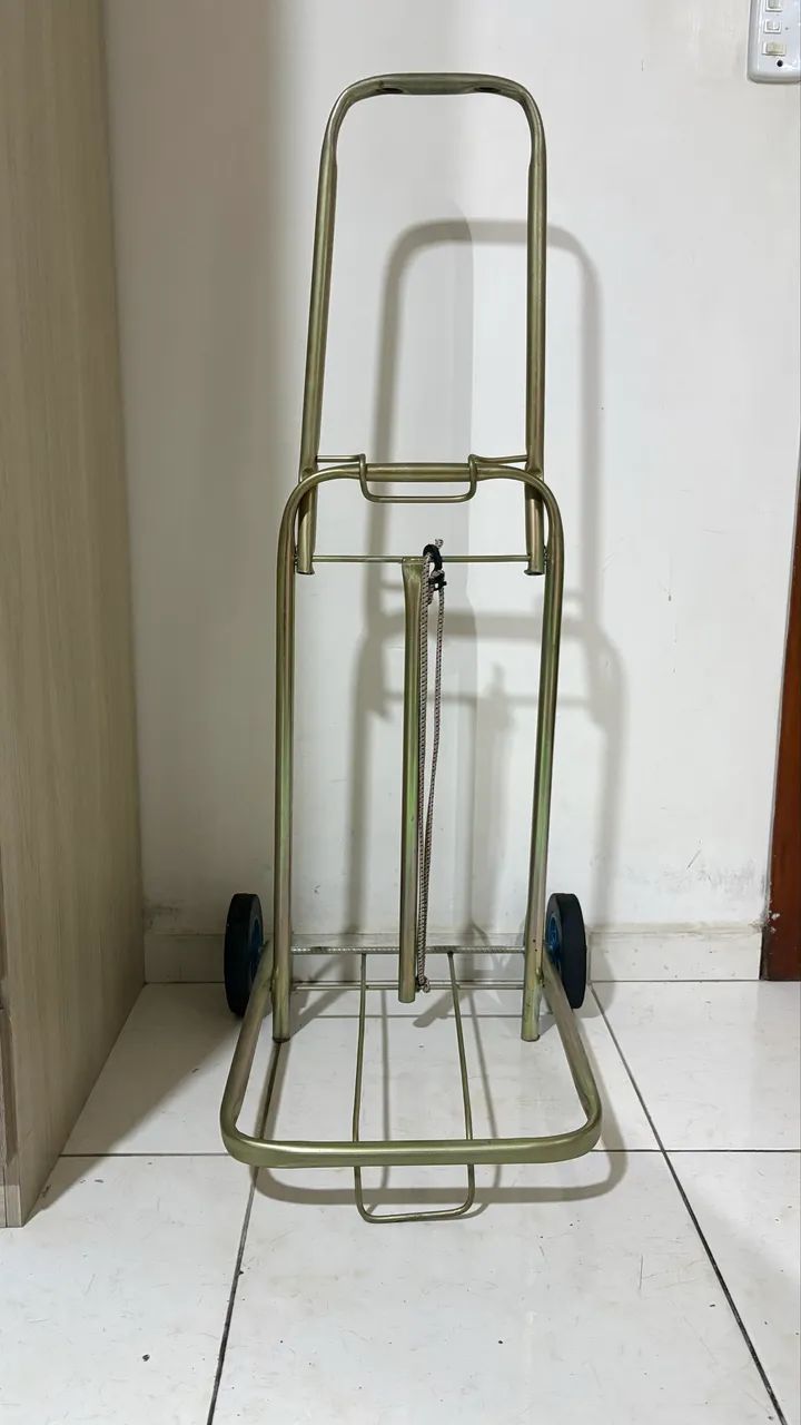 Carrinho de carga dobrável com sacão grande  - Foto 2