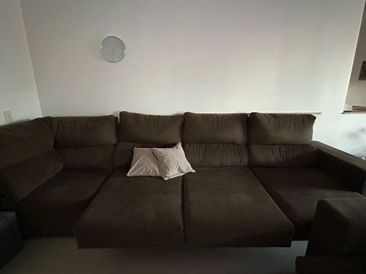 Sofá grande, 3,80m, de canto  - Foto 2
