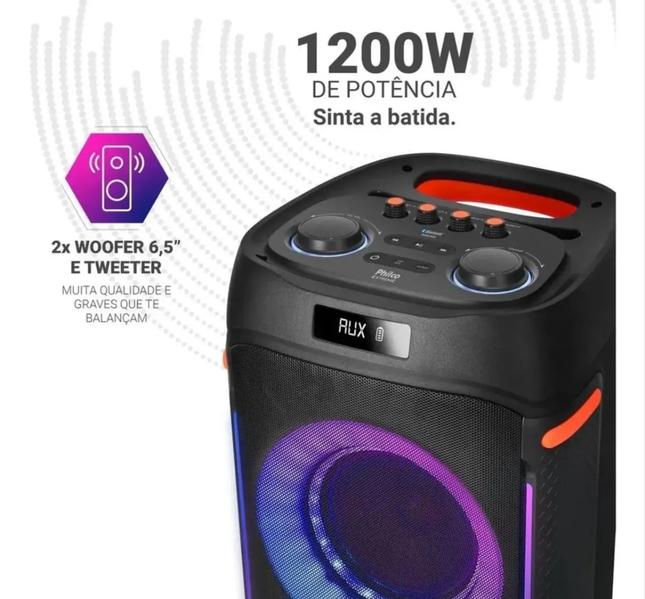 Vendo Caixa de Som Philco - Foto 5