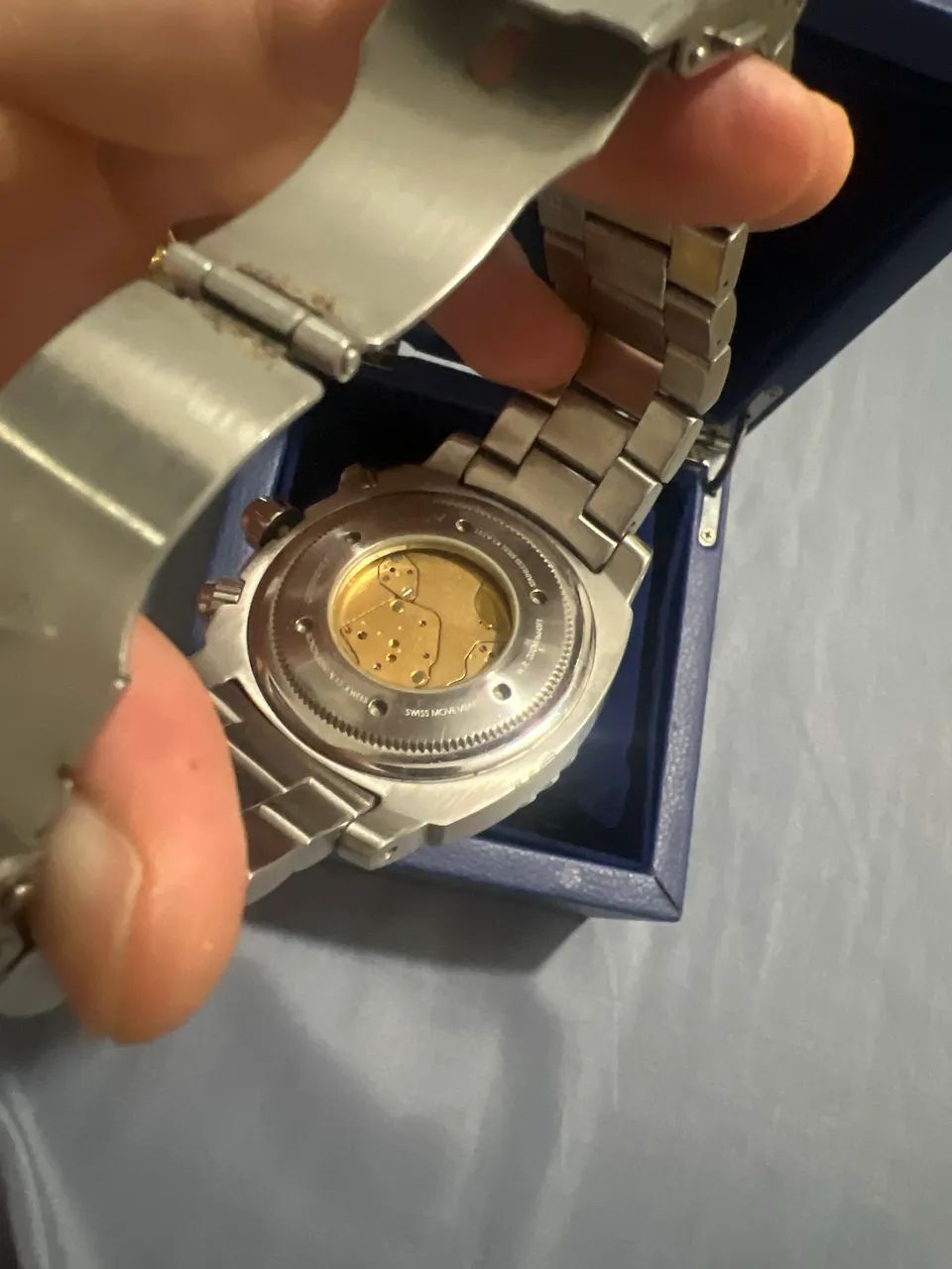 Lindo relógio Suíço com máquina Ronda - Foto 4