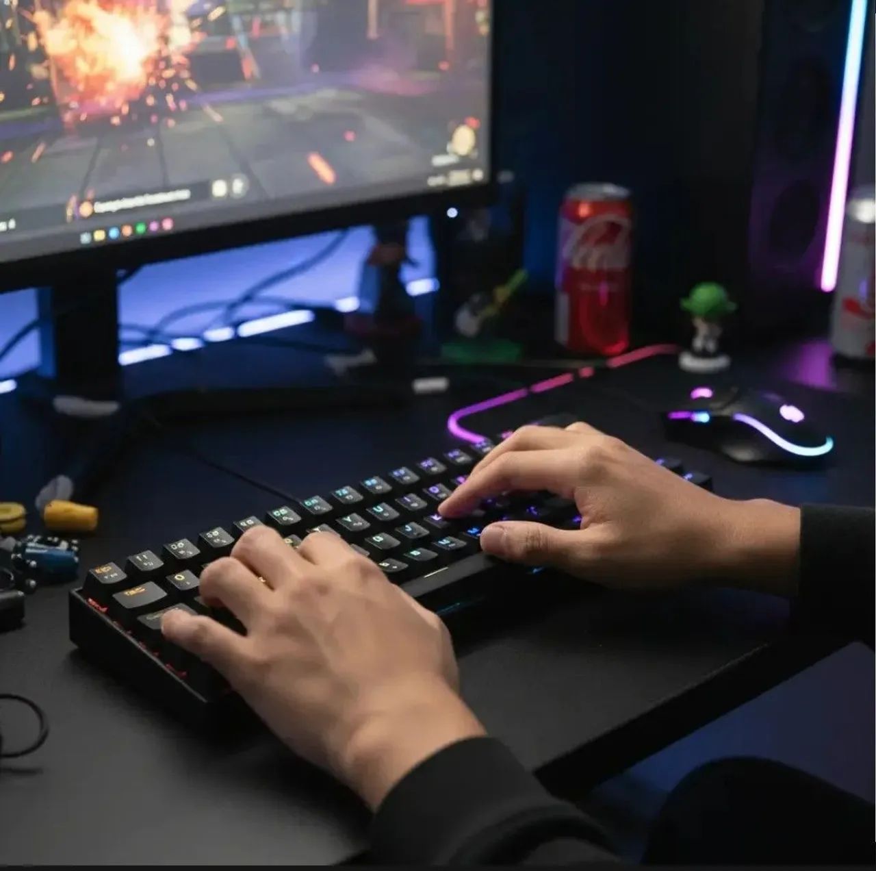 Teclado mecânico 60%  - Foto 4