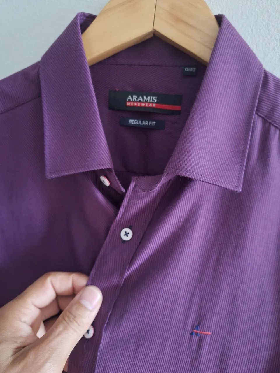 Camisa ARamis manga longa oeiginal Nova G