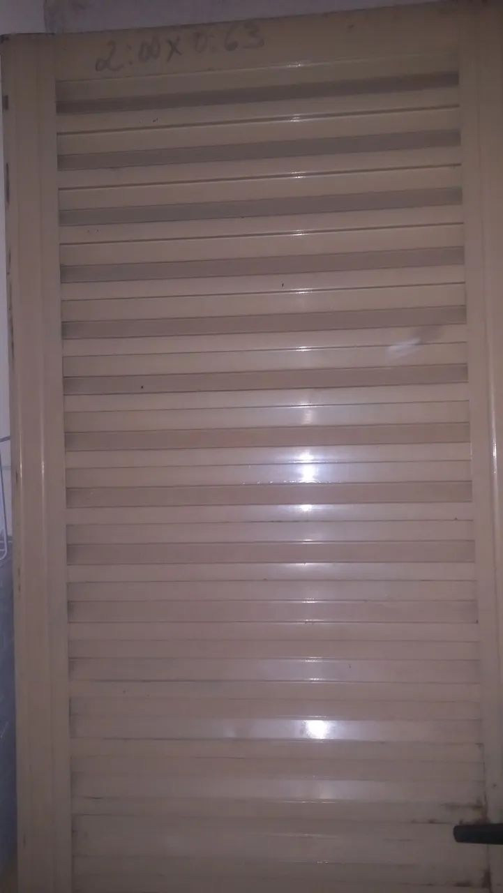 PORTA VENEZIANA 2.00X63 COM FECHADURA E CHAVE  - Foto 5