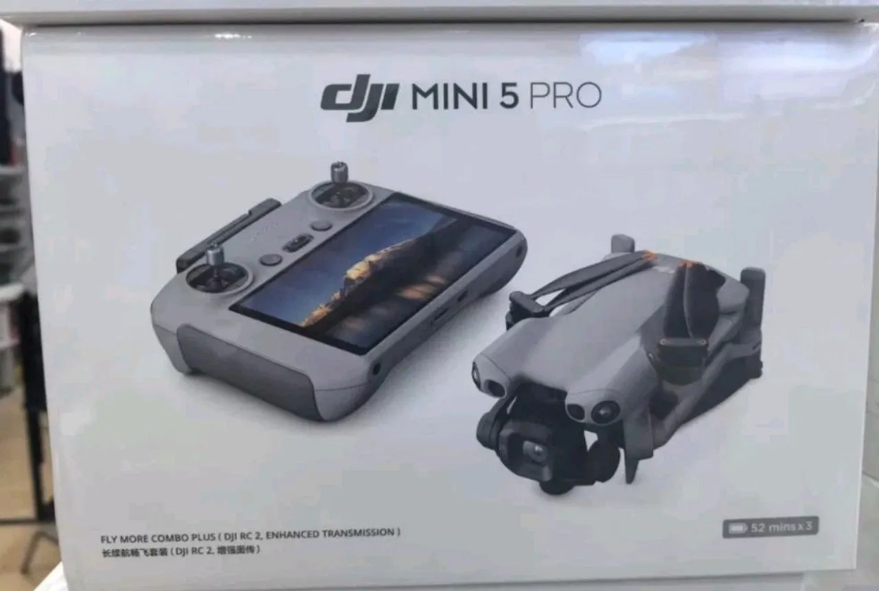 DJI MINI 5 PRO combo fly more RC2 completo (NOVO e LACRADO