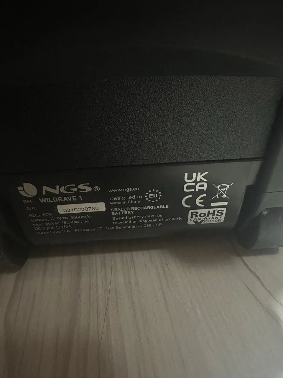 Caixa de som portátil NGS  - Foto 2