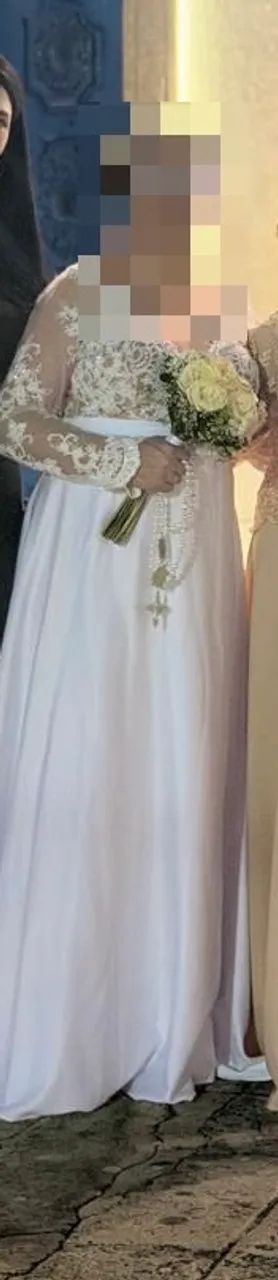 Lindo vestido de noiva - Foto 3