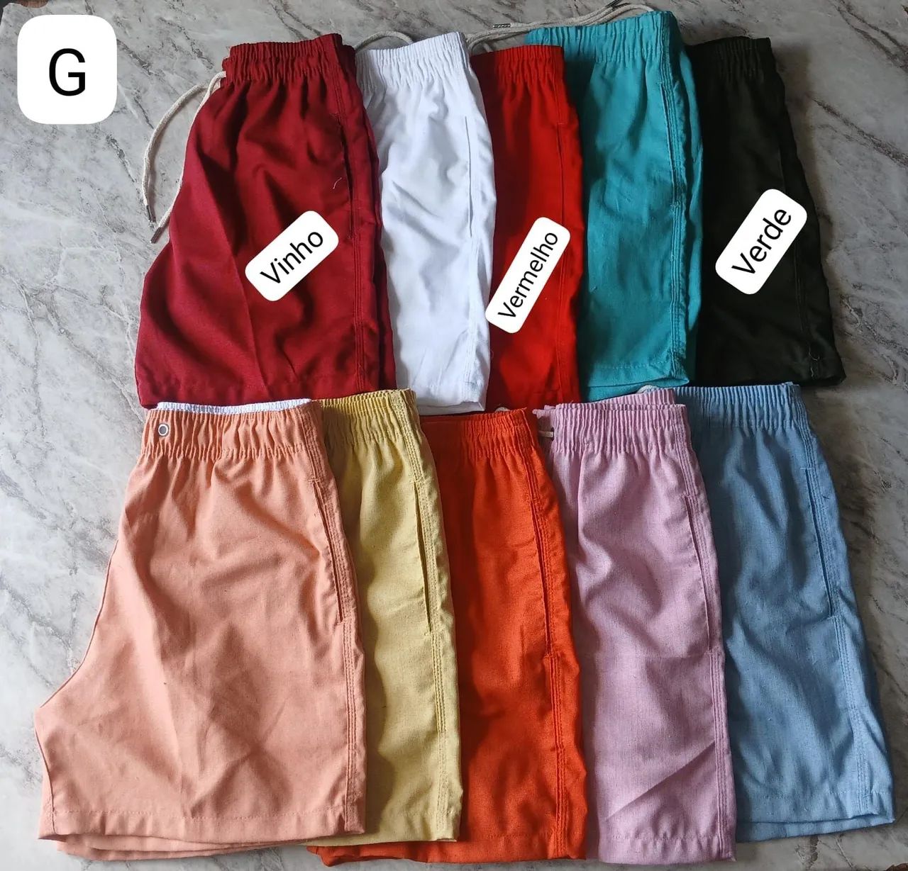 short linho do p ao gg  - Foto 3
