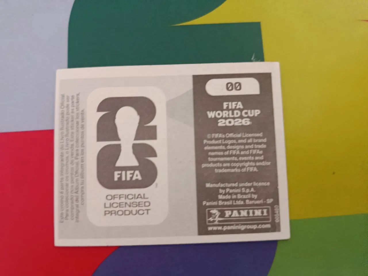 Figurinha da copa 2026 n? 00 - Foto 2