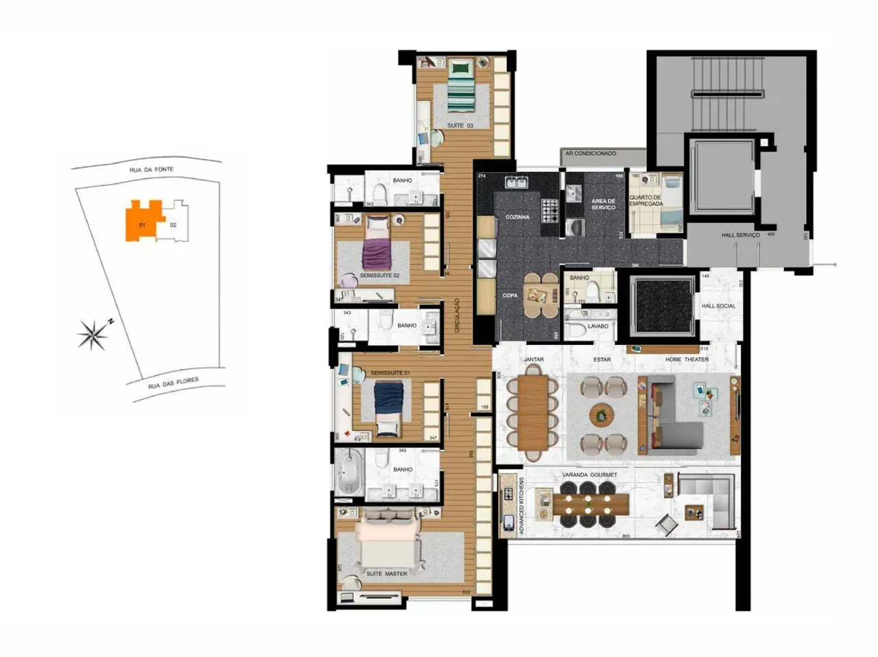 PLANTA 190m²