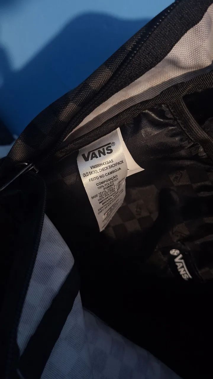 Mochila Xadrez Vans Original  - Foto 4