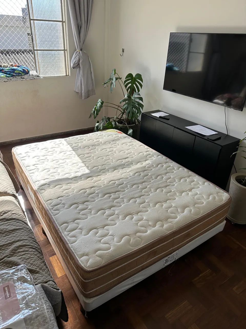 Cama box casal - colchão Ortocrim - Foto 3