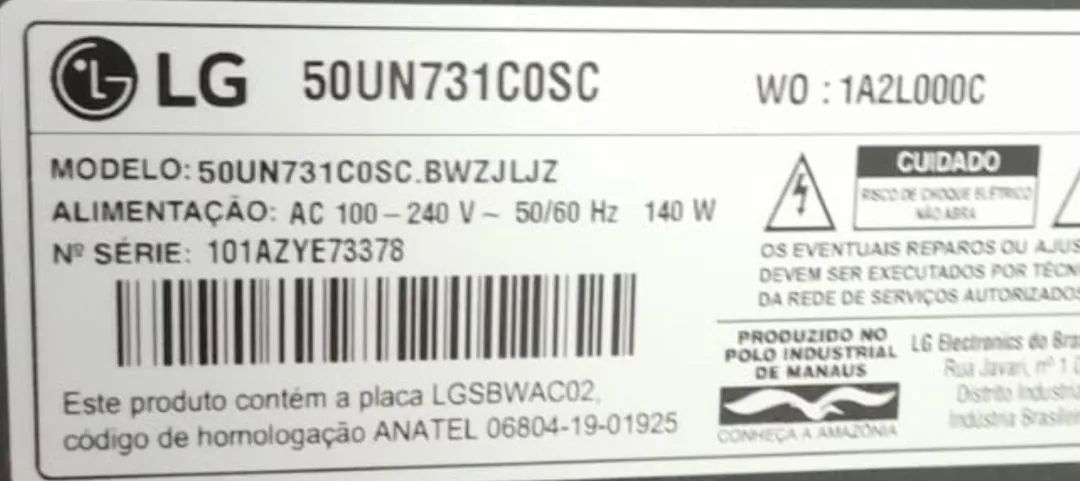 Tv Lg 50 