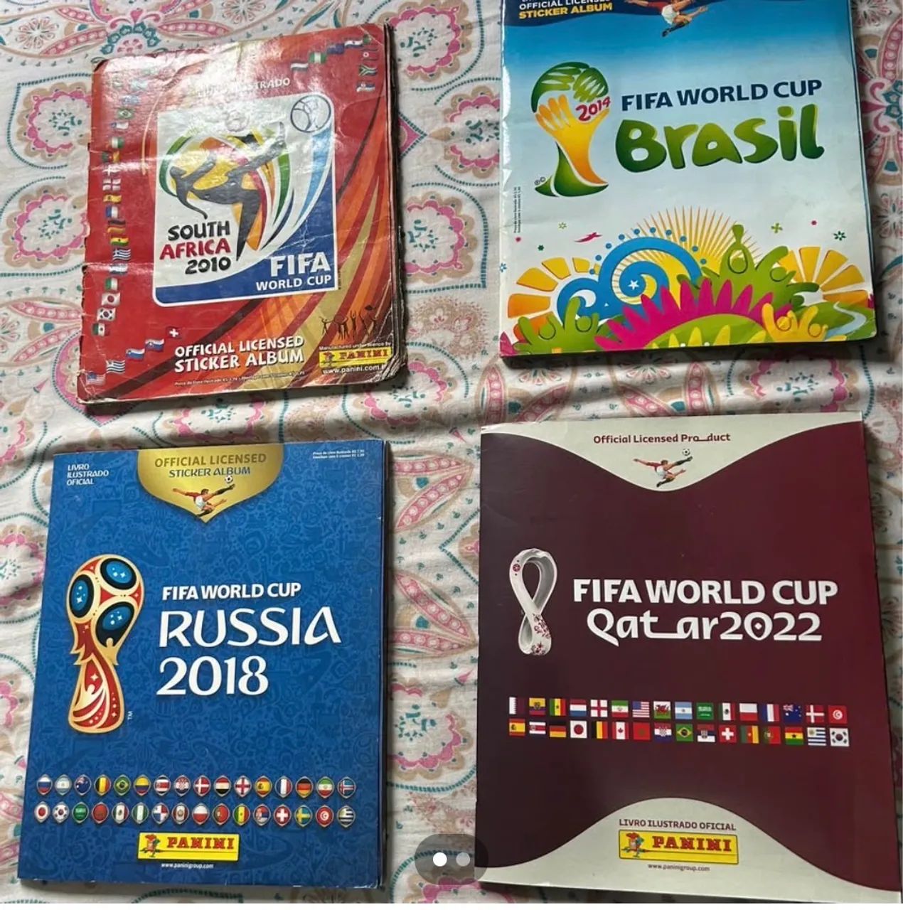 Álbuns da copa do mundo completos - Hobbies e coleções - Vale dos