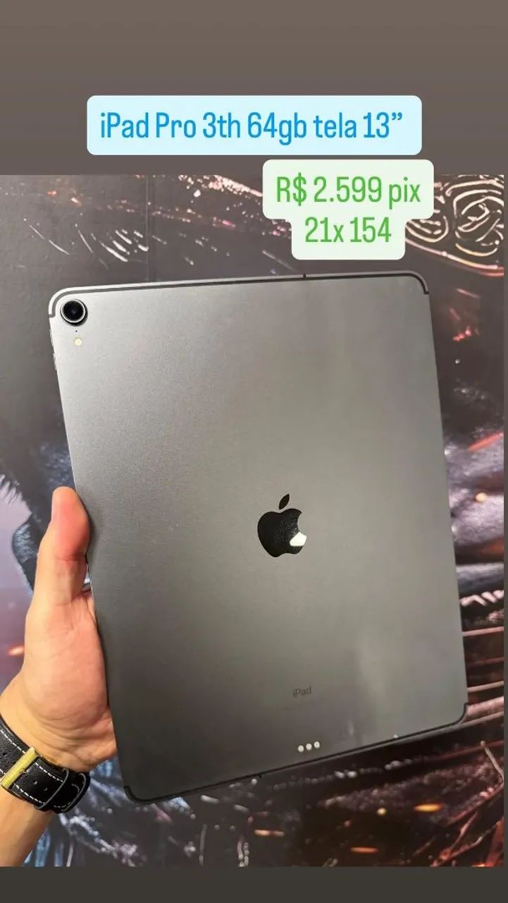 iPad pro 13 polegadas
