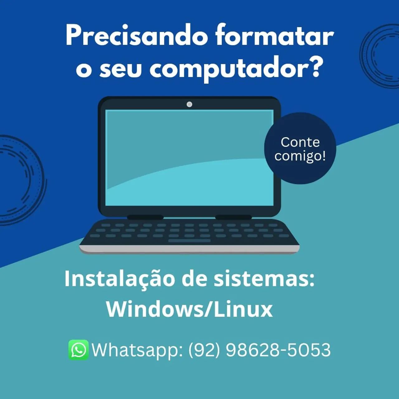 Instalação/Formatação de sistemas Windows/Linux