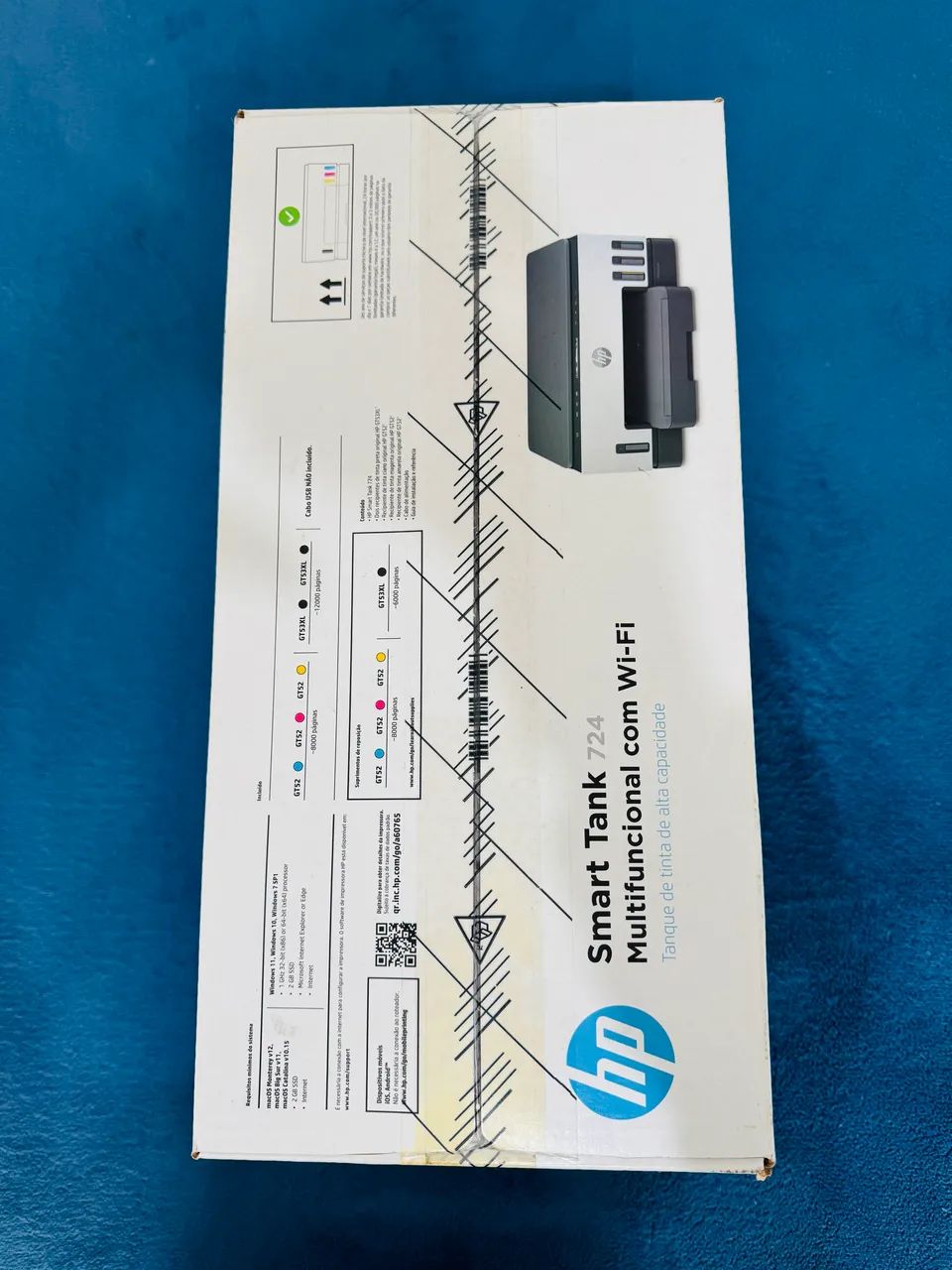 Impressora Smart Tank 724 Multifuncional com Wi-Fi - Foto 5