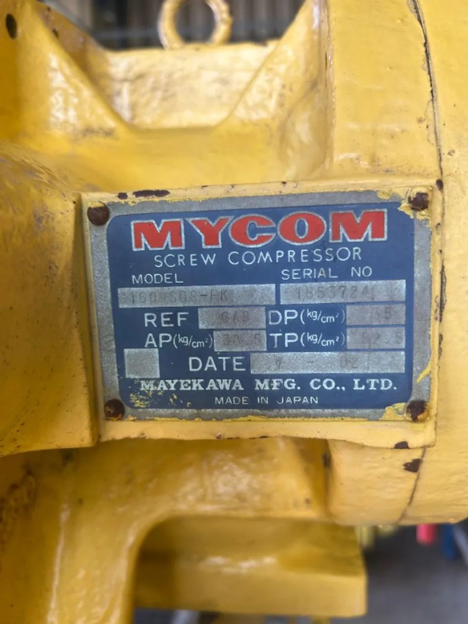 Compressor de parafuso Mycom para gás natural 3000 Nm3/h - Foto 3
