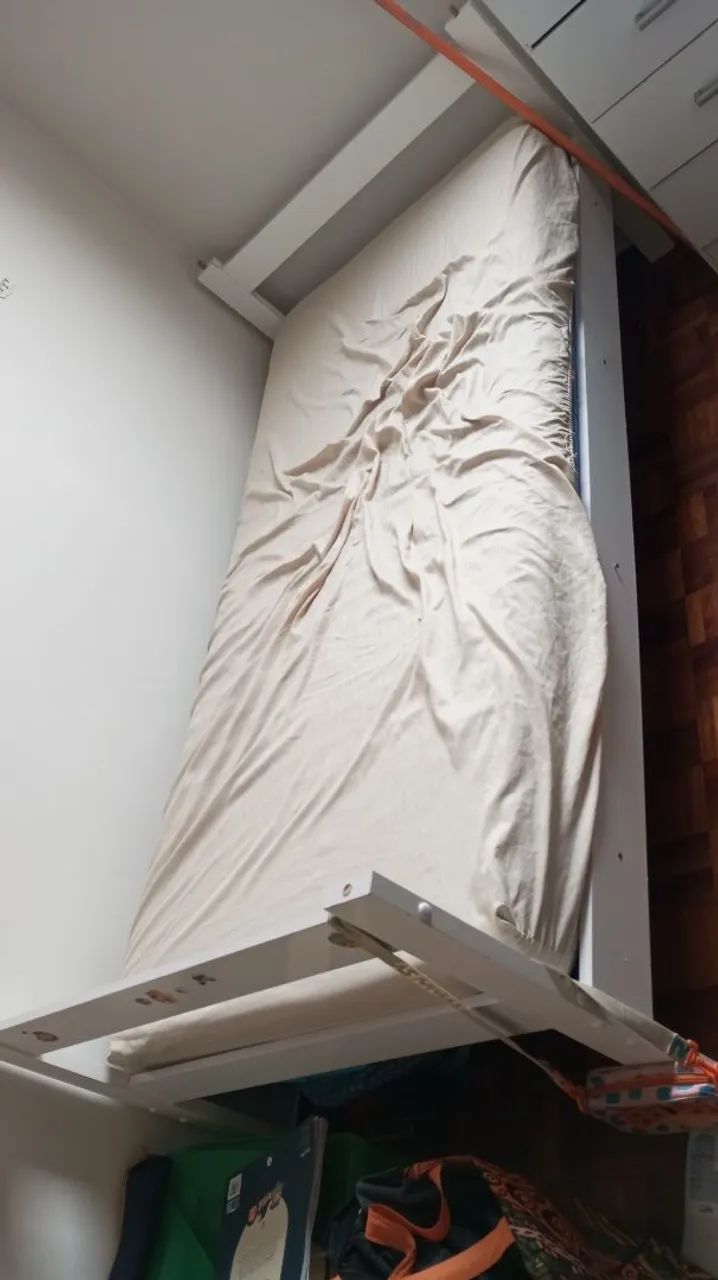 Base Cama solteiro sem colchão 