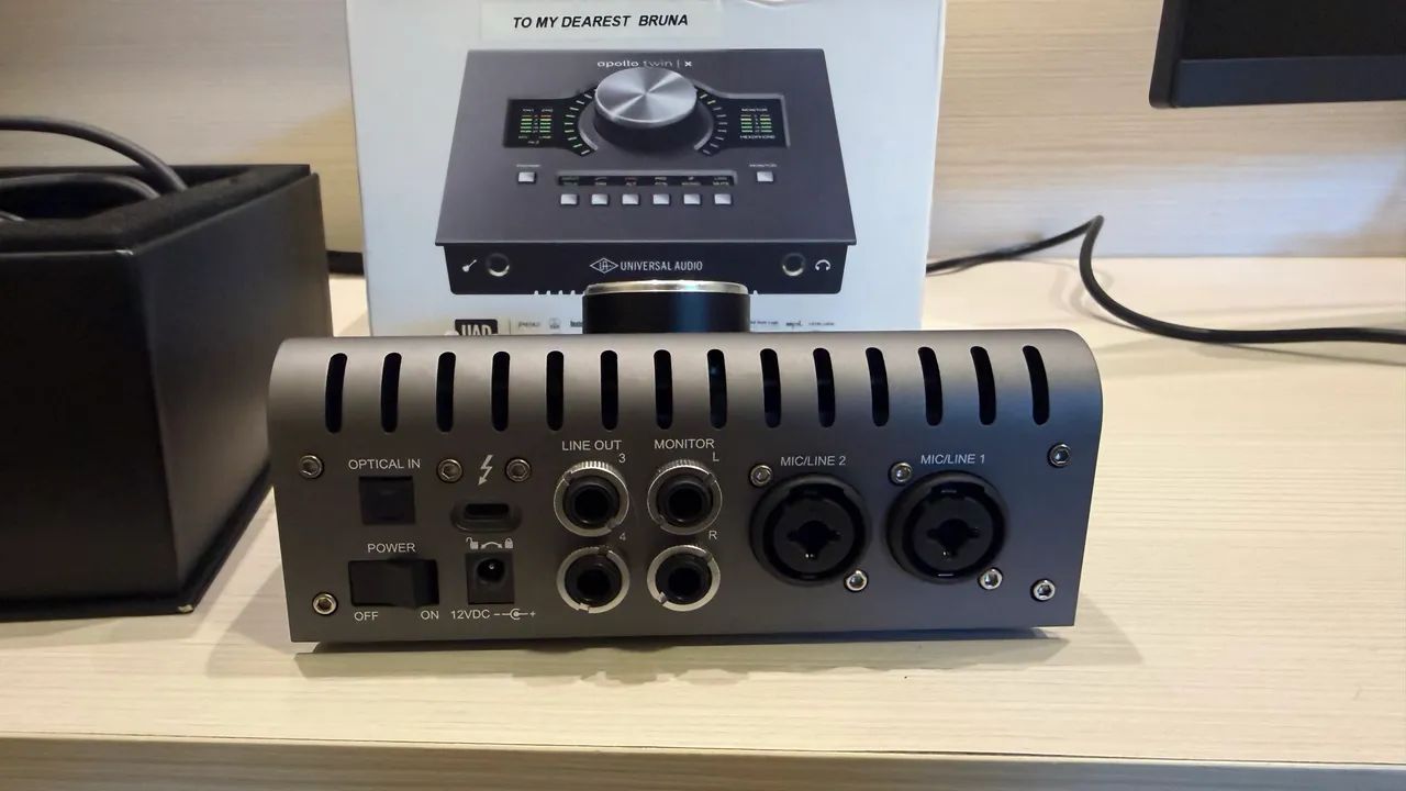 Interface de Áudio Apollo Twin X Duo Heritage Edition Thunderbolt