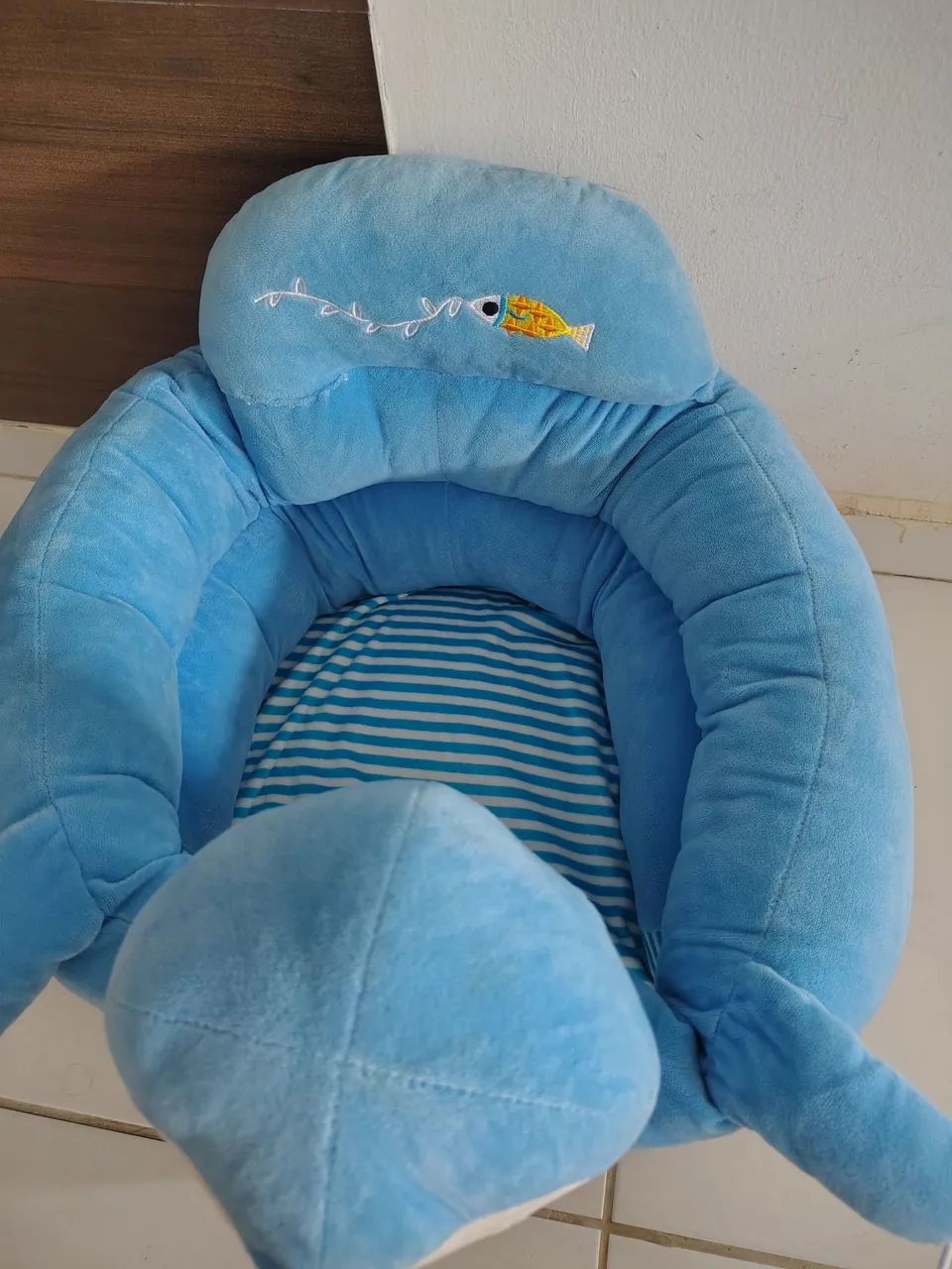 Assento de Apoio de Pelúcia para Bebê  - Foto 2