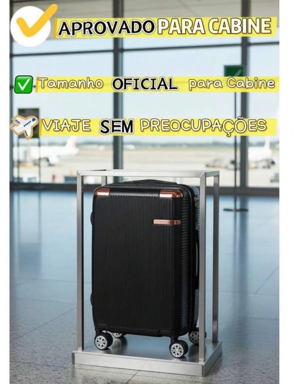 Mala de Viagem - 10kg - Foto 4