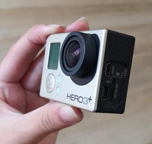 Câmera GoPro Hero 3+ Silver e acessórios - Foto 2