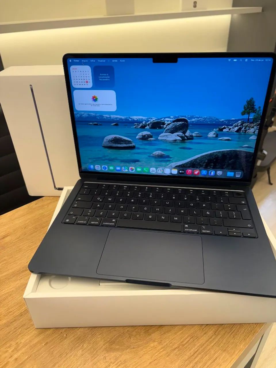 Macbook Air M2 512gb 24gb Garantia Apple 2027 Loja Física