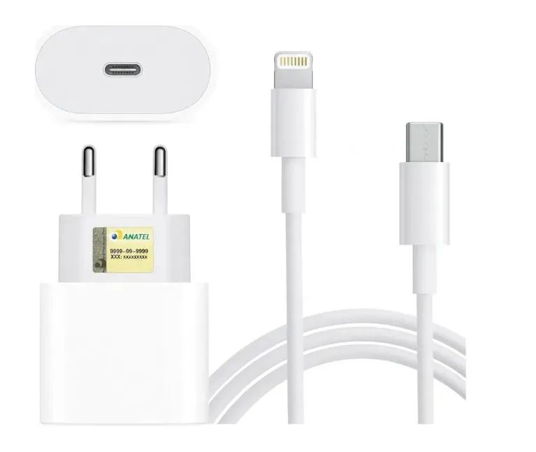 Carregador Turbo Para iPhone - 20w Usb-c - Foto 3
