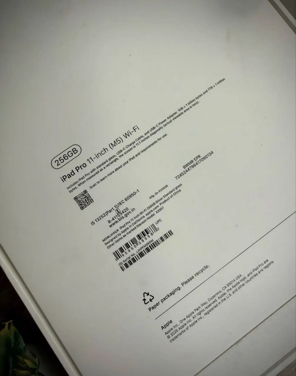 iPad Pro M5 11 256GB Wi-Fi  - Foto 3
