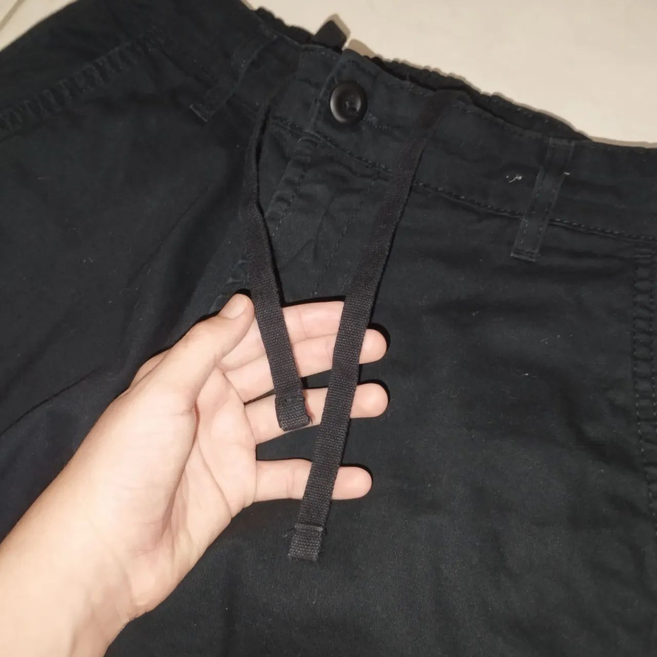 Calça cargo preta  - Foto 4