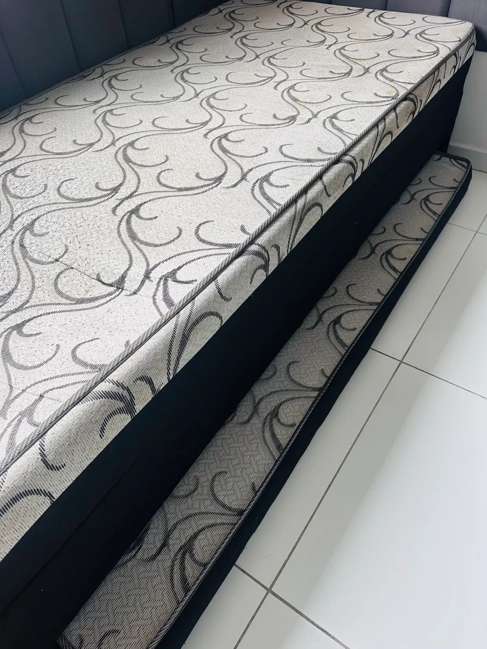 Cama box solteiro com baú e cama auxiliar  - Foto 2