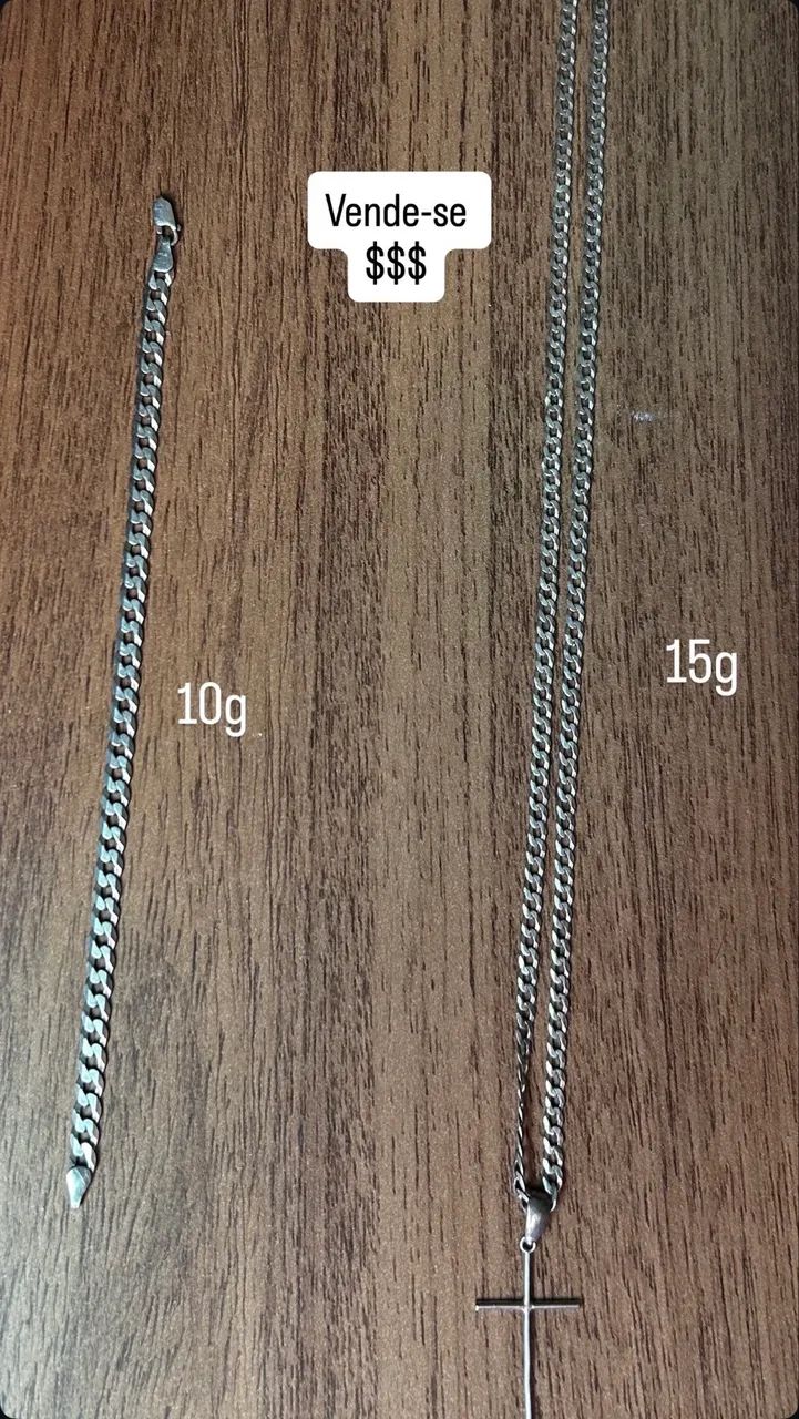 Conjunto de prata 