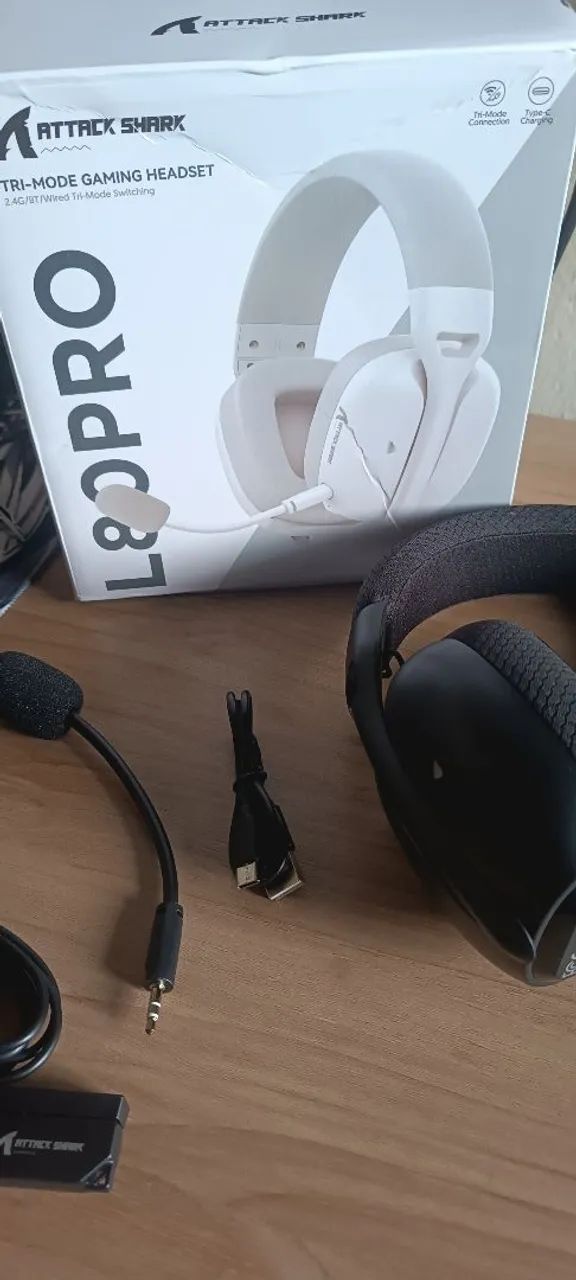 Headset Attack Shark L80 Pro (NOVO) - Foto 4