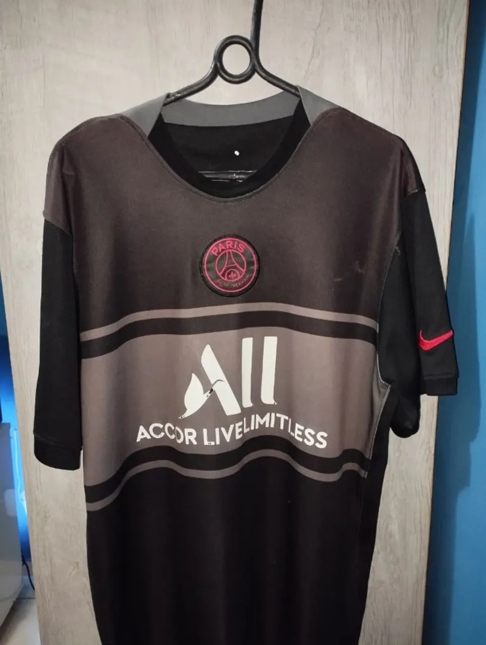 camiseta PSG primeira linha 