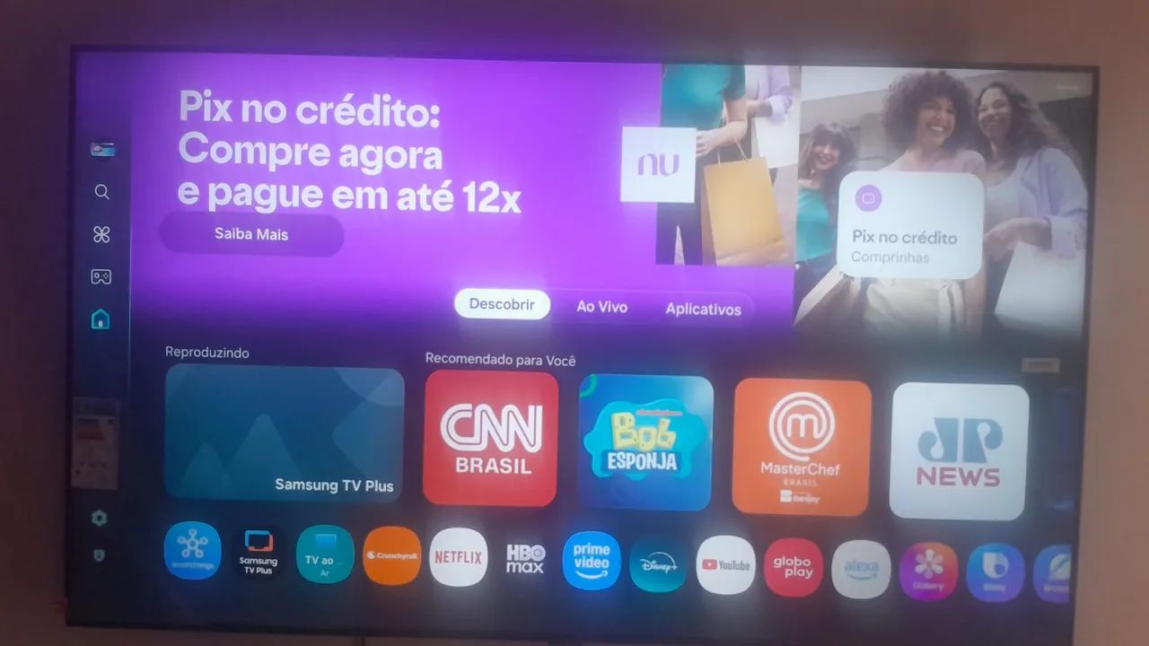 Vendo TV Samsung Smart 58 Polegada 4K