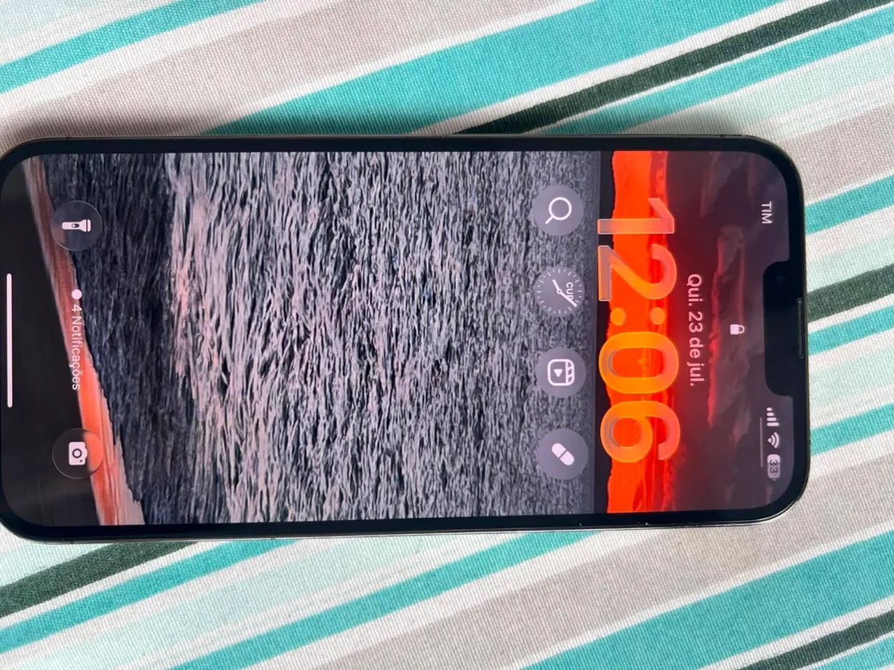 iPhone 13 Pro Max grafit sem marca de uso 128 gb - Foto 5