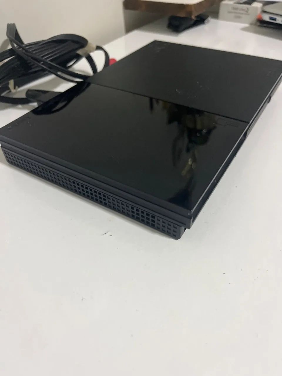 Ps2 com 2 controles em perfeito estado  - Foto 2