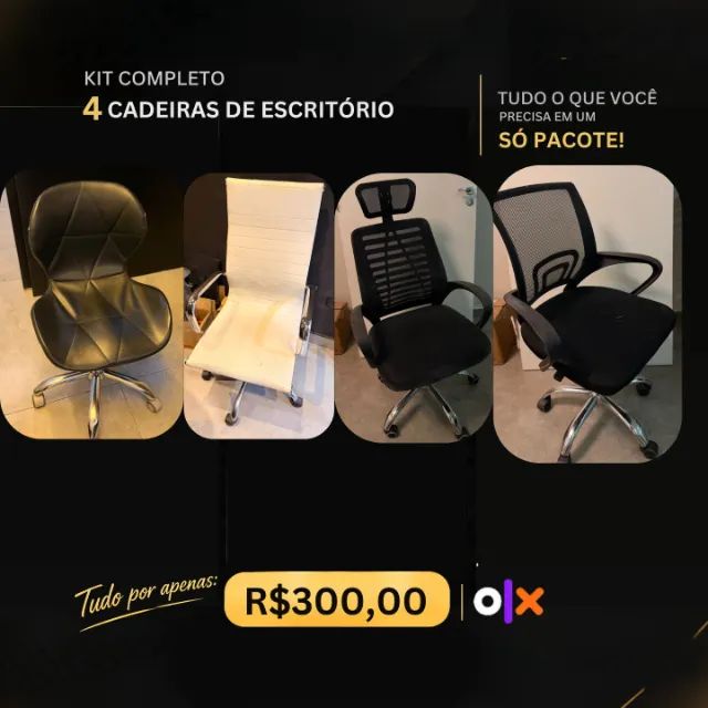 04 Cadeiras de Escritório (TODAS)