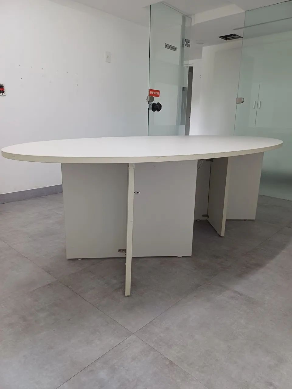 mesa de reunião oval  - Foto 3